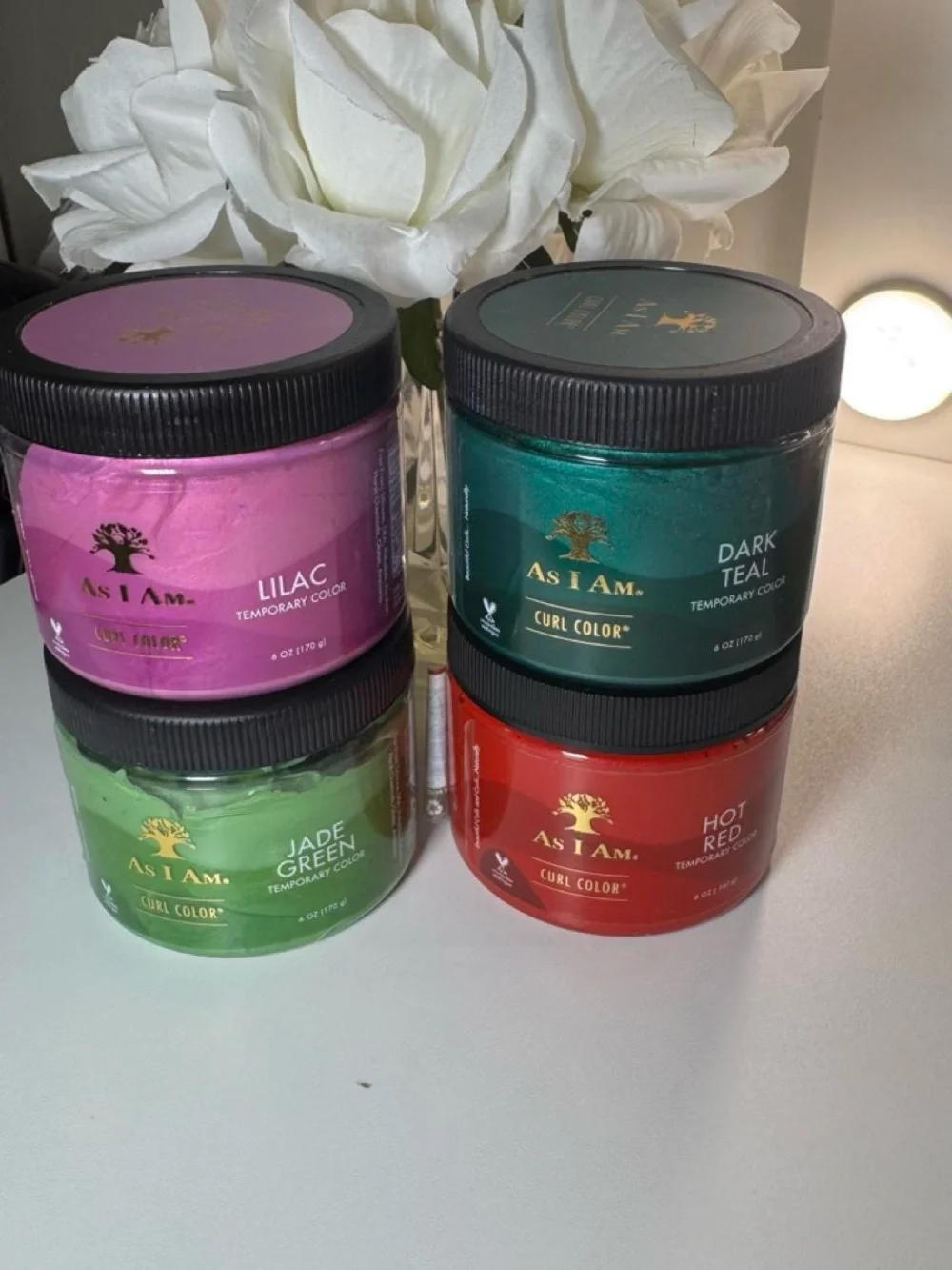 As I Am Temporary Curl Color Gel LOT